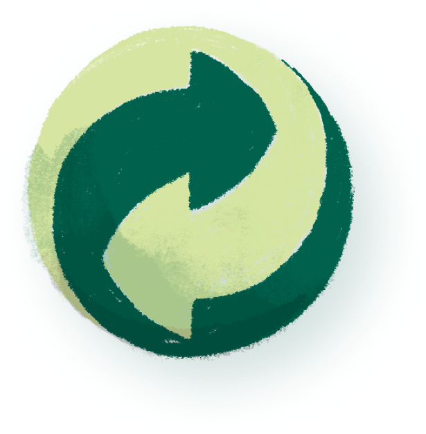 símbolo punto verde