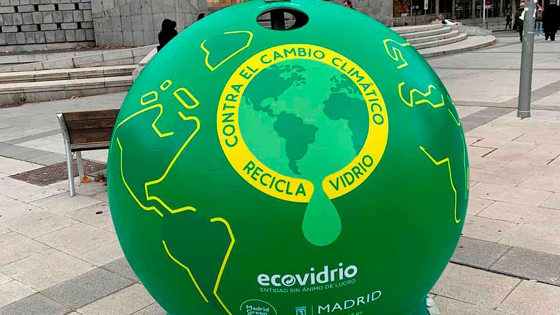 Contenedor Ecovidrio COP25