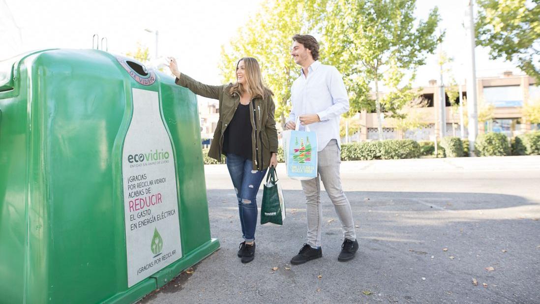 Reciclaje de vidrio en Castilla-La Mancha