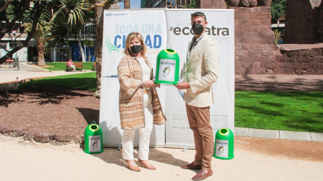 Ecovidrio y el Ayuntamiento de Las Palmas presentan la campaña "Ecólatras de Gran Canaria"
