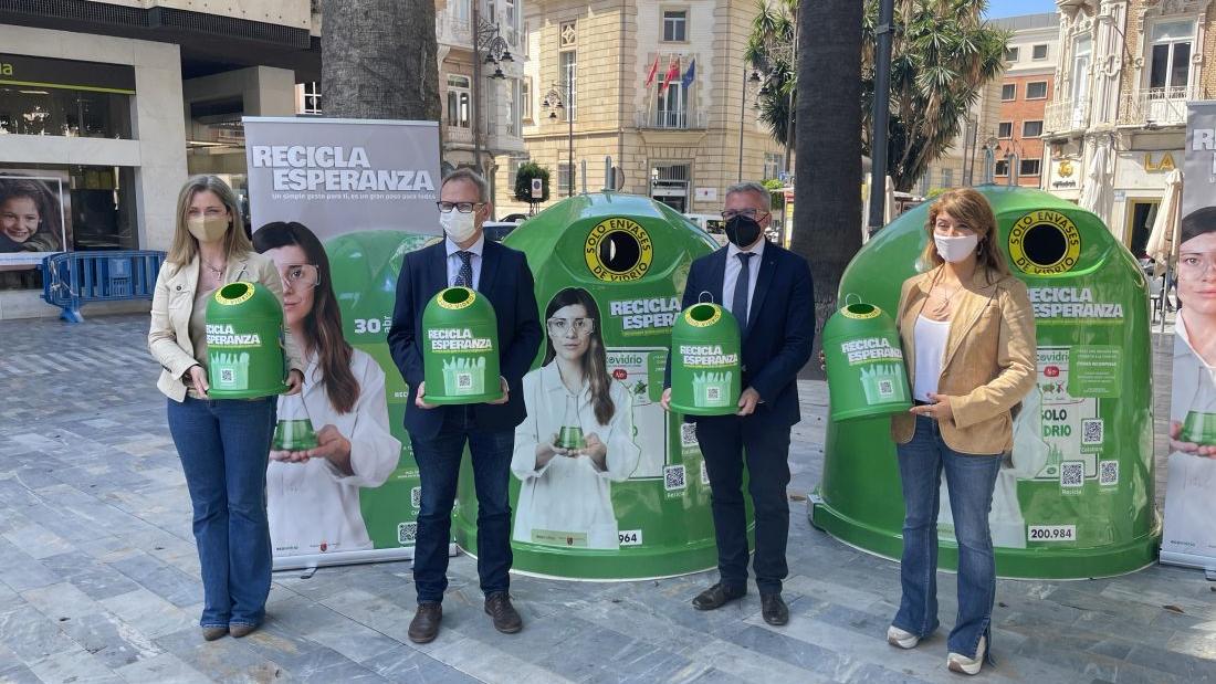 Ecovidrio y el Gobierno de Murcia presenta la campaña Recicla Esperanza