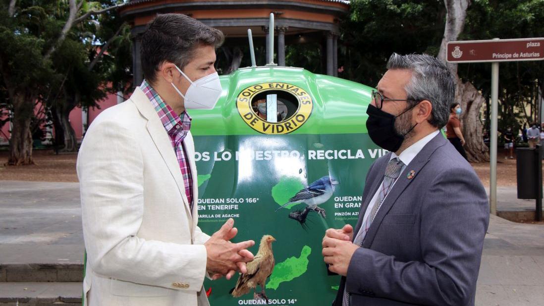Ecovidrio y el Gobierno de Canarias presentan una campaña de concienciación sobre la biodiversidad canaria
