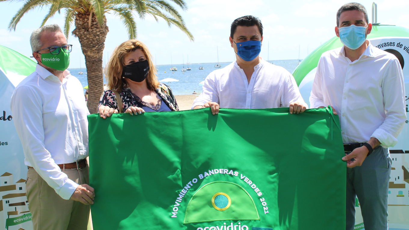 Bandera Verde Ecovidrio Murcia