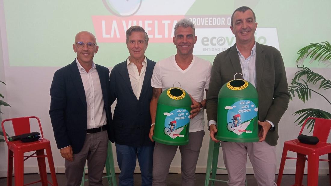 Ecovidrio, colaborador de sostenibilidad de la Vuelta 22