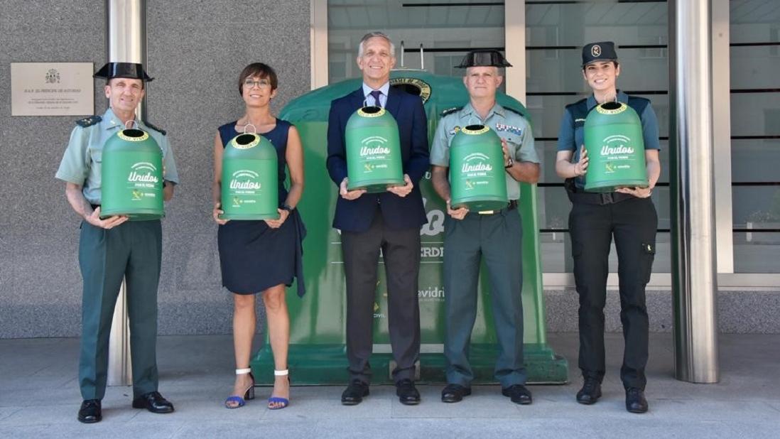 Ecovidrio y la Guardia Civil